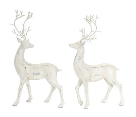 Melrose 72627DS Deer (Set of 2) 20.5"H Resin