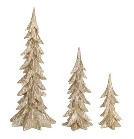 Melrose 72633DS Trees (Set of 3) 12.5"H, 18"H, 25.5"H Resin