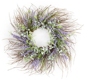 Melrose 74139DS Floral Wreath 30.5"D EVA