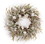 Melrose 74140DS Cotton/Leaf Wreath 28"D EVA