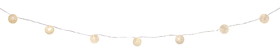 Melrose 76029DS Ball Ornament Light String 11'L Copper/Glass