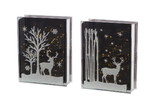 Melrose 76951DS Deer and Tree Table Piece with Timer (Set of 2) 7