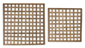 Melrose 78725DS Wall Hanging (Set of 4) 24", 30" Wood