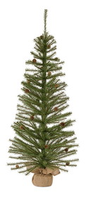 Melrose 80769DS Pine Tree 4'H PVC/Metal