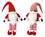 Melrose 81245DS Elf (Set of 2) 30"H Polyester