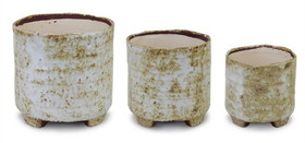 Melrose 82117DS Pot (Set of 3) 5"H, 6"H, 7"H Terra Cotta