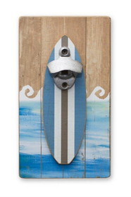 Melrose 82317DS Surfboard Bottle Opener 6"L x 11"H MDF