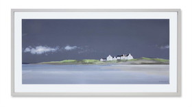 Melrose 82800DS Framed Landscape Print 36"L x 18.5"H MDF/Plastic