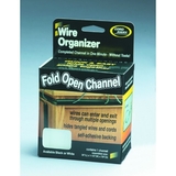 Master Manufacturing 00210 Cord Away Channel, Fold Open, White