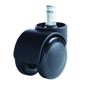 Master Manufacturing 64333 Safety Series Chair Mat Casters, Oversized Neck, 7/16" x 7/8" Stem, 4/Set
