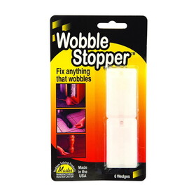 Master Manufacturing 01141 Wobble Stopper Wedge, 6/pk