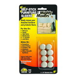Master Manufacturing 87001 Mighty Movers Furniture Sliders, Self-Stick, 3/4