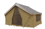 Trek Tents 245C Canvas Cabin Tent - 9' x 12', Price/Each
