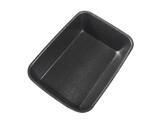 Dyne-A-Pak 201042PN00 42P Black Foam Meat Tray, 8.25 X 6 X 1.88, 400/Case
