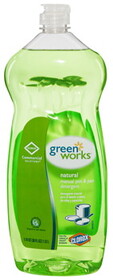 Clorox Professional 30381 Greenworks Pot & Pan Detergent - 38 Oz., Manual Detergent - 8/38 Ct, 8/Case