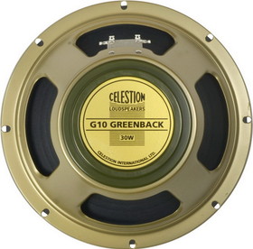 Celestion G10 Greenback 10" Speaker 8 Ohm 30W