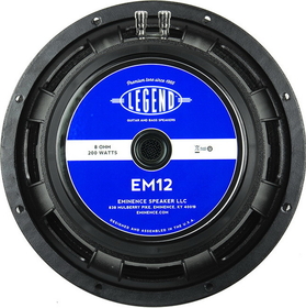 Eminence Legend EM12 12" Speaker 8 Ohm 200W