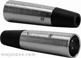Mojotone 3-Conductor Male Xlr Plug