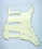 Fender Standard Stratocaster Guitar Pickguard Parchment 11 Hole 3 Ply S/S/S