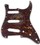 Mojotone Electric Guitar Pickguard For '62 Strat Red Tortoise 3 Ply