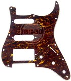 Mojotone Electric Guitar Pickguard For American Strat Hss Red Tortoise 3 Ply