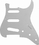 Mojotone Electric Guitar Pickguard For American Strat Sss Transparent