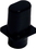 Tele Top Hat Selector Switch Tip Inch Sized (Black)