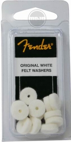 Fender Felt Strap Button Washers White