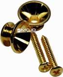 Mojotone Strap Buttons Vintage Fender Style Gold / 2