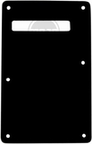 Standard Strat Backplate 3 Ply Black