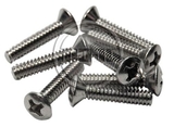 Pickup Mounting Screws For Strat (6-32 X 5/8'' Ovalhead Phillips Stainless Steel)