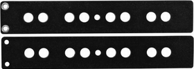 Mojotone Jazz Bass Bridge Flatwork Top and Bottom Set (for .195'' dia. magnets)