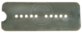 Mojotone P-90 Baseplate Nickel Silver Soapbar 50mm (1.97'')