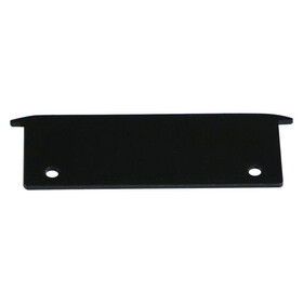 Steel Pickup Blade Flat Top Black