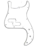 Fender Standard P-Bass Guitar Pickguard White 3 Ply