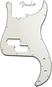 Fender Standard P-Bass Guitar Pickguard Parchment 3 Ply