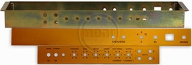 British 100 Watt Style Chassis Set (With Front / Back Faceplates)