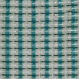 Fender Style Turquoise/White/Silver Grill Cloth / 36