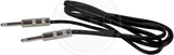 5' 18-Ga Heavy Duty Speaker Cable W/ 1/4 Straight Plugs