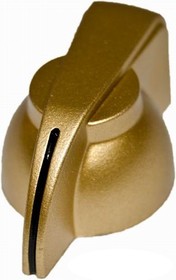 Mojotone Flat Topped Antique Gold Chicken Head Knob