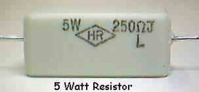 Wirewound Ceramic 5W 180 Ohm Resistor