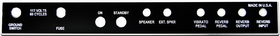 Backplate Fits Mojotone Deluxe / Super / Twin Reverb Chassis (No Logo)