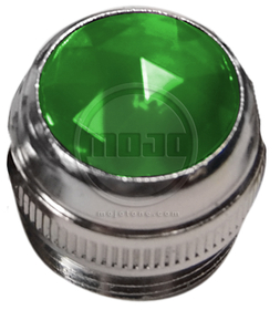 1/2" Lens Assembly (Green Jewel)