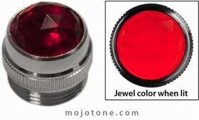 1/2" Lens Assembly (Red Jewel)