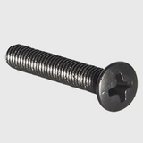 Black Oval Head Machine Screw For Cabinets