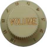 Strat Volume Knob (Aged White)