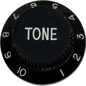 Strat Tone Knob (Black)