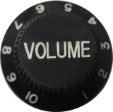 Strat Volume Knob (Black)