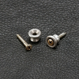 Gotoh Relic'D Gibson Style Strap Buttons (Aged Aluminum)