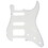 HSS Deluxe Strat Pickguard (White 3-Ply)